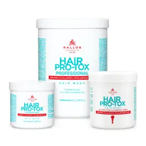 Maska za slabu suhu i lomljivu kosu Kallos Pro-Tox Keratin