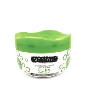 Maska za volumen i jačanje kose Morfose Biotin Green - 500 ml (X)
