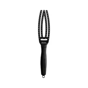 Četka za raščešljavanje Olivia Garden Fingerbrush Nylon Mix - Crna S (X)