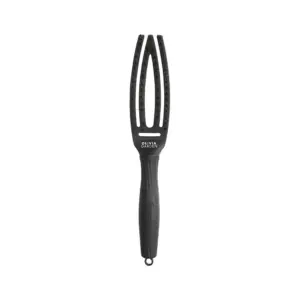 Četka za raščešljavanje Olivia Garden FingerBrush Boar&Nylon - Black Small (N)