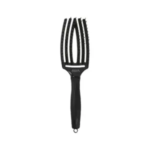 Četka za raščešljavanje Olivia Garden Fingerbrush Nylon Black - Onyx M (X)