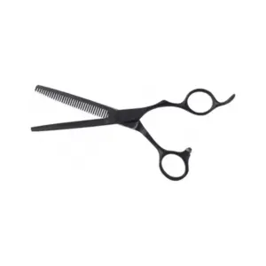 Makaze za šišanje Olivia Garden Efilirke Silkcut Pro Matt Black - 6,35''