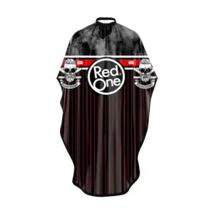 Ogrtač za šišanje RedOne Zakačka - Barber Black Skull (X)