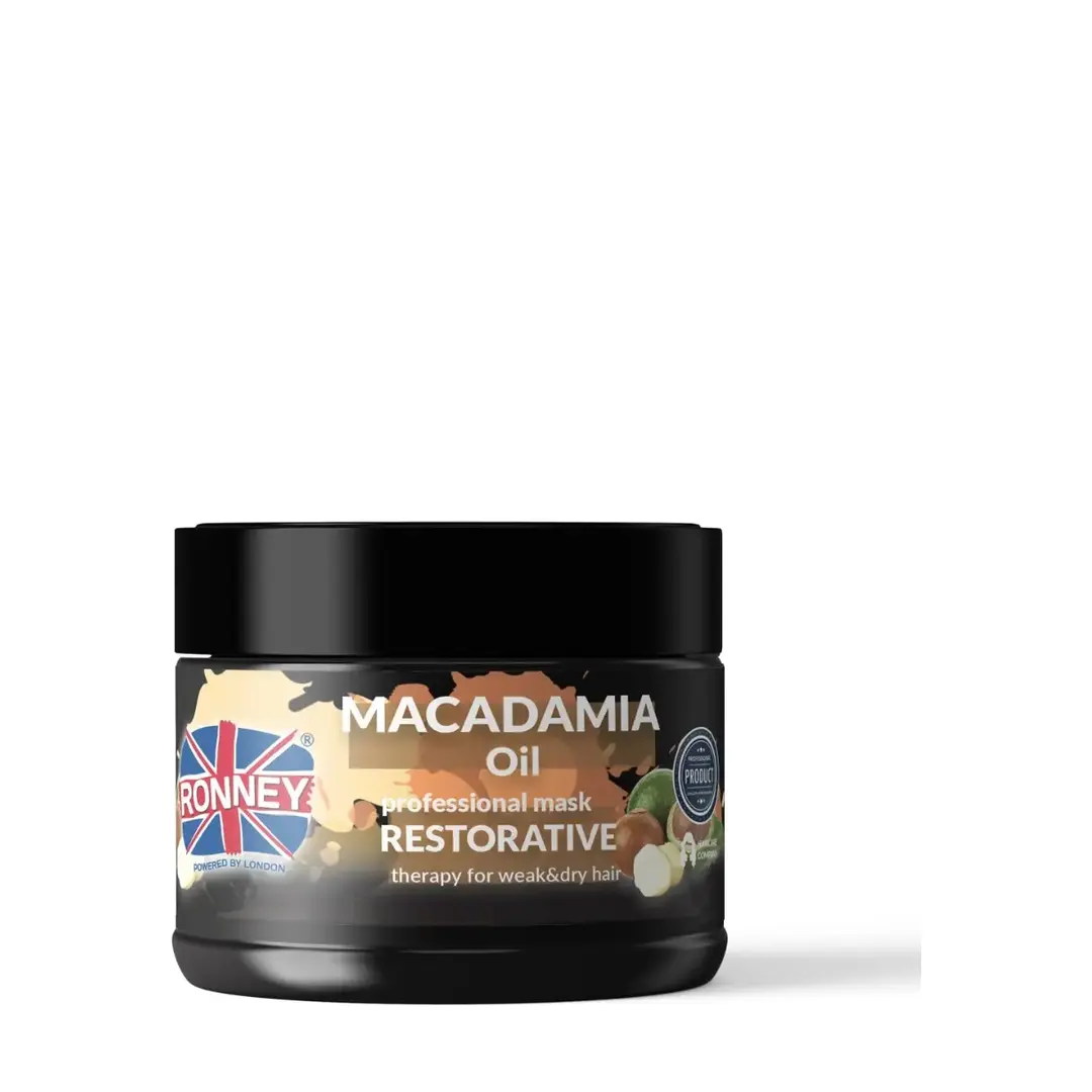 Maska za obnovu slabe i suhe kose Ronney Macadamia Oil - 300 ml