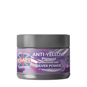 Maska protiv žutila Ronney Silver Power - 300 ml l (X)