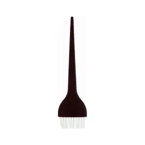 Kist za bojenje kose Wanda bijela dlaka Široki 6 cm - Bordo