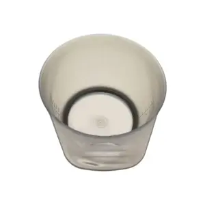 Zdjelica za bojenje s gumom Wanda 350 ml - Siva