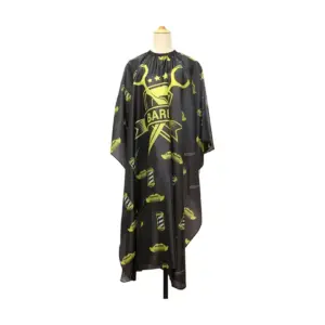 Ogrtač za šišanje Wanda Bareber Black&Gold Scissors - Zakačka