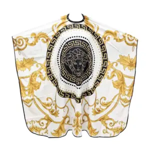 Ogrtač za šišanje Wanda White&Gold - Zakačka