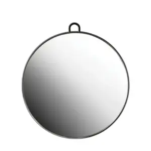 Ogledalo pokazno Xanitalia okruglo 29 cm - Crno