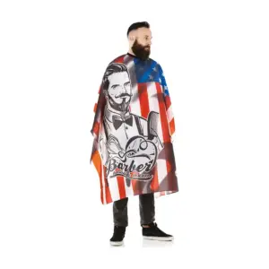 Ogrtač za šišanje Xanitalia The Barber Stars&Strips - Nitne (X)